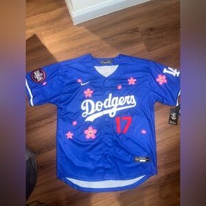 Shohei Ohtani Blue Dodgers Tokyo Series Jersey NWT